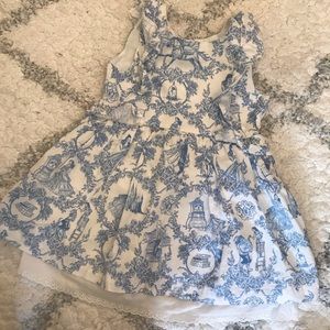 Disney Beauty and the Beast Toile Dress